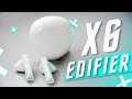 26$ ЗА ПРОСТО ОТЛИЧНЫЕ ВКЛАДЫШИ 🔥 БЕСПРОВОДНЫЕ НАУШНИКИ EDIFIER X6 TWS AptX Bluetooth 5.0 IP54