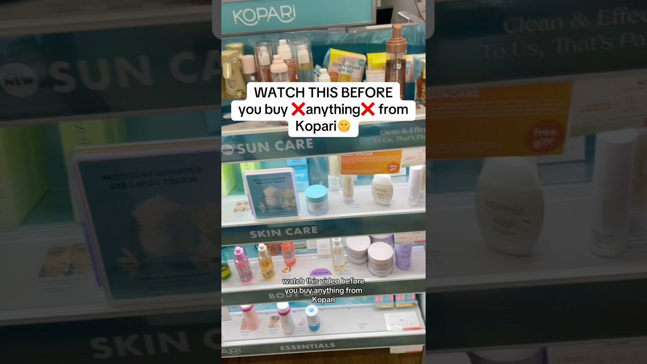 Finding Dupes for Viral Kopari products 