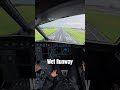 Wet Runway #aviation #pilot #avgeek