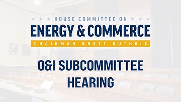 O&I Hearing: Innovation with Integrity: Examining the Risks and Benefits of AI Chatbots