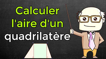 Comment calculer l'aire d'un quadrilatère 6eme ?