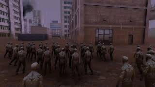 3 hero vs zombies - Ultimate Epic Battle Simulator screenshot 3