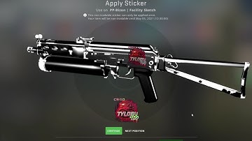 CS:GO Texture bug while applying sticker