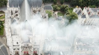 Nantes : l'incendiaire de la cathédrale condamné à quatre ans de prison ferme