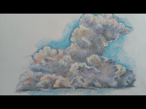 Video: Cara Menggambar Awan Dengan Pensil