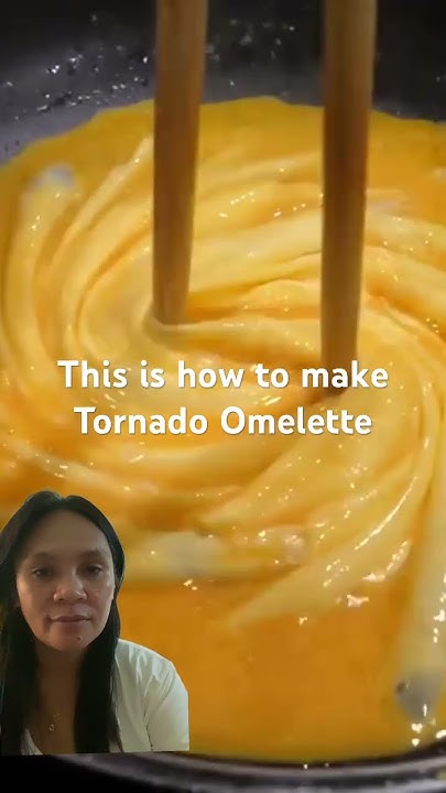 HOW TO MAKE TORNADO OMELETTE - YouTube