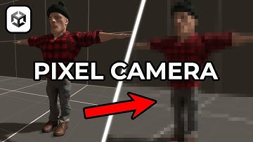How To Make Pixelated Camera View In Unity (Retro Style)