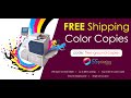 Color Copies Printing with FREE SHIPPING at 55printing.com