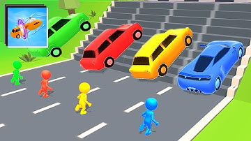 Shape-shifting All Levels Mobile Gameplay Walkthrough Update Game iOS,Android Stick Race Level 25 WQ