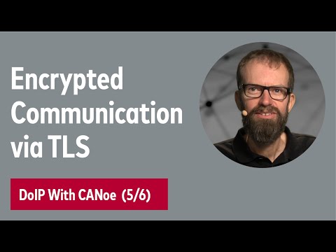 DoIP with Vector CANoe (5/6): Encrypted Communication via TLS