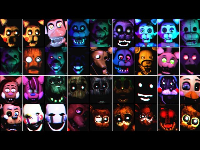 The amazing custom night (update) (fnaf series, fnac, popgoes, tnar, tjoc,  jolly, trtf, and ssaa)