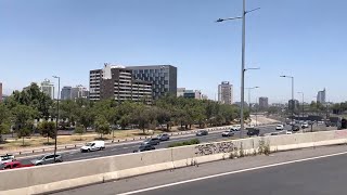 💜 PROVIDENCIA hacia RECOLETA😎 Santiago de CHILE 💗(4K) 💎 2021
