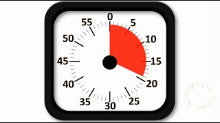 19-minute visual timer
