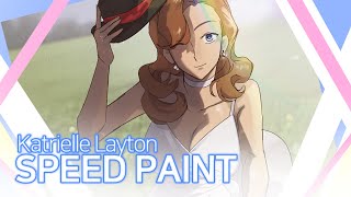 This is Spring! Katrielle Layton SPEED PAINT (카트리에일 레이튼 스피드페인팅)