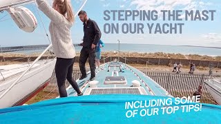 Mast step on our Westerly Discus sail boat