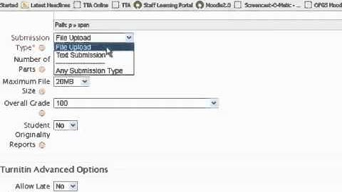 Moodle 2 Create a Turnitin assignment Part1.mp4
