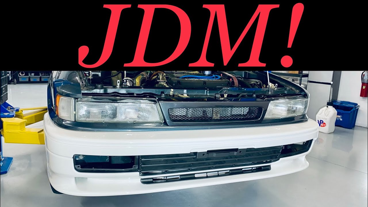 JDM Bumper Bar! Galant VR4 Project YouTube