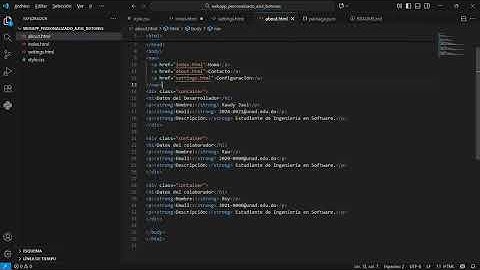 Realice una aplicacion web que tenga un menu y contenido de las paginas tipo responsive.