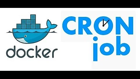 How to run cronjob inside docker container for pipeline CI/CD