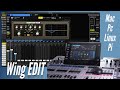 Behringer wing edit app for mac pc linux  pi  offline editor first look 