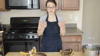 Freshly Milled Whole Grain Banana Bread