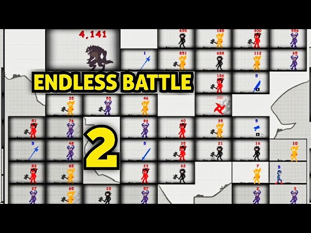 stick fight battle: endless war game mobile level 20 