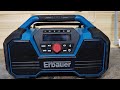 Radio budowlane Erbauer 18v z bluetooth
