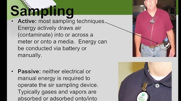 Types of IH sampling for 2019
