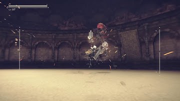 NieR:Automata debug mode Combo Testing 20
