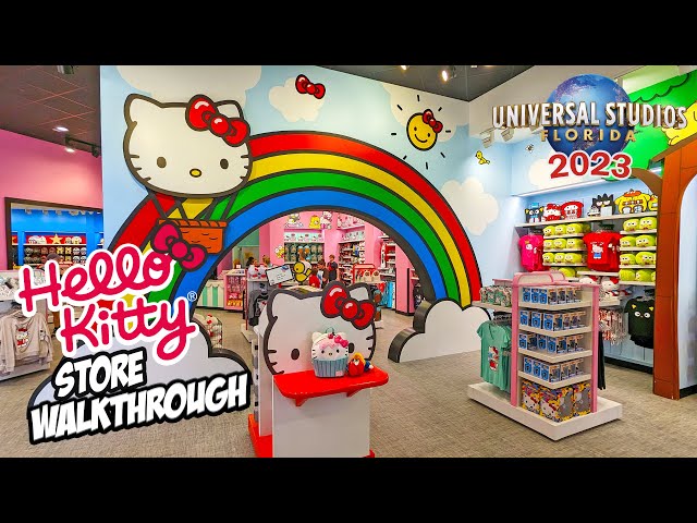 Hello Kitty Store now open at Universal Studios Florida 