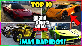 TOP 10 Los COCHES MAS RAPIDOS de GTA 5 Online *2024* | Los AUTOS MAS RAPIDOS de GTA ONLINE!