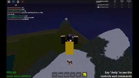 Playing Ragdoll system test with my 3 friends. | ROBLOX
