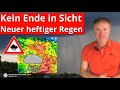 Es geht weiter! - Neue kräftige Gewitter und Starkregen ab Dienstag