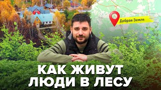 Как живут люди в лесу в Экопоселении | Добрая Земля  Сортировочная