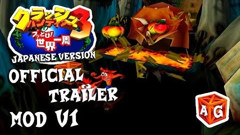 OFFICIAL TRAILER | CB3 (Japanese Version) - Prehistoric Levels v1 [Mod by Aresan Bandicoot].