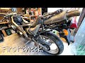 外観チェック&御開帳 TZR250 3MA restoration ②