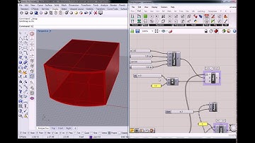 135 - Grasshopper - Glass Fin Curtainwall with Hardware 4 - Intro to Surface Box and 3D Sudivide