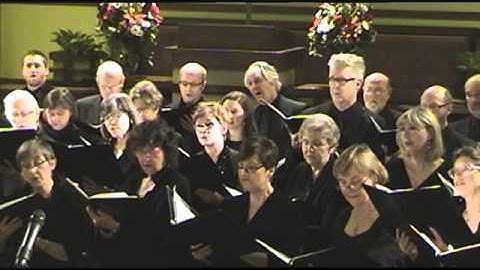 The Unity Temple Choir performs Frank Ticheli