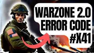 How To Fix Modern Warfare 2 Error Code #x41 [Updated 2024]