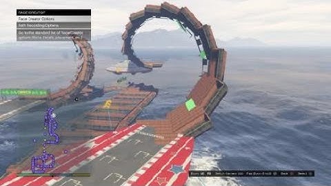 GTA5 CREATOR BUILDING CORKSCREW SPIRALS NO TEMPLATE