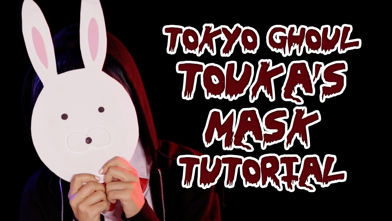 Cosplayhow To Make Touka Kirishimas Mask Tokyo Ghoul 東京喰種