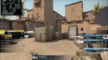 Hacker in a competitive match :/ cs go sucks
