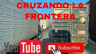 Como es un cruce a USA en Trailer por la frontera de TijuanaSan Diego