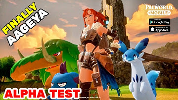 😱Finally PALWORLD MOBILE Alpha Test Release 💥 Palworld Mobile Gameplay🎉