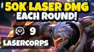 9 Lasercorps & 3 Star Zed is SO strong! TFT Set 8
