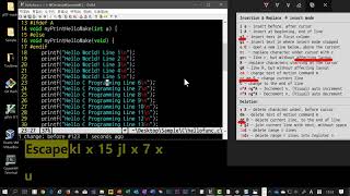 [SWTT] vim 중급 (03/08) - insert, insert mode, delete, undo