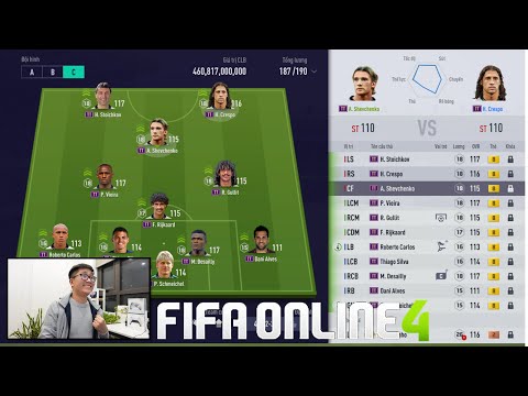 FIFA ONLINE 4: Trải Nghiệm Đội Hình FULL +8 Hàng Khủng & Đi Chợ Build Team MU Vs Liverpool Max Bing