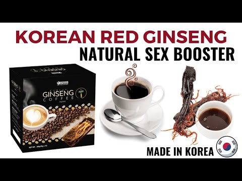 KOREAN RED GINSENG. NATURAL SEX BOOSTER.