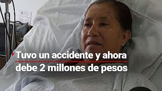 Irene perdió sus piernas en un accidente por un conductor ebrio, ahora debe 2 millones de pesos