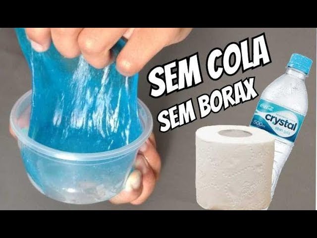 52  Como fazer slime – a receita, com 3 ingredientes, que